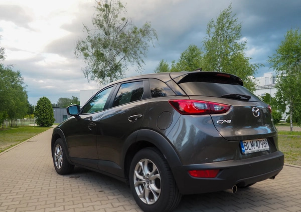 Mazda CX-3 cena 69900 przebieg: 50000, rok produkcji 2017 z Białystok małe 436